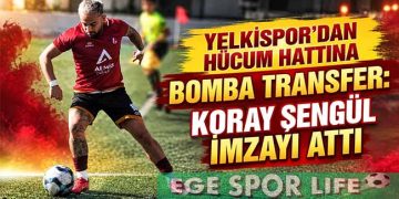 YELKİSPOR’DAN HÜCUM HATTINA BOMBA TRANSFER: KORAY ŞENGÜL İMZAYI ATTI