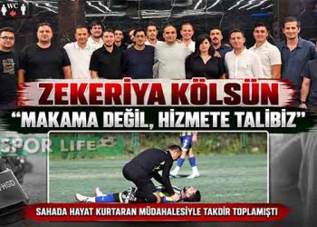 ZEKERİYA KÖLSÜN, TFFHGD İZMİR ŞUBESİ BAŞKANLIĞINA ADAYLIĞINI AÇIKLADI
