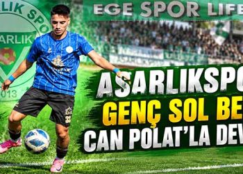 ASARLIKSPOR GENÇ SOL BEK CAN POLAT’LA DEVAM