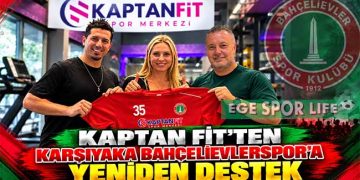 KAPTAN FİT’TEN KARŞIYAKA BAHÇELİEVERSPOR’A YENİDEN DESTEK