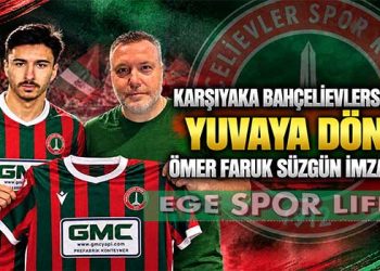 KARŞIYAKA BAHÇELİEVLERSPOR’DA YUVAYA DÖNÜŞ: ÖMER FARUK SÜZGÜN İMZAYI ATTI