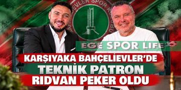 KARŞIYAKA BAHÇELİEVLER’DE TEKNİK PATRON RIDVAN PEKER OLDU