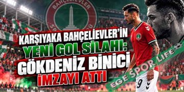 KARŞIYAKA BAHÇELİEVLER’İN YENİ GOL SİLAHI: GÖKDENİZ BİNİCİ İMZAYI ATTI