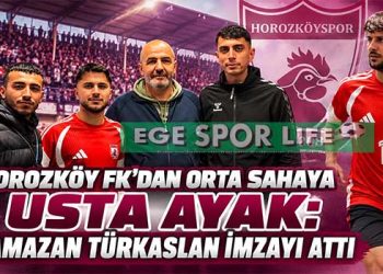 HOROZKÖY FK’DAN ORTA SAHAYA USTA AYAK: RAMAZAN TÜRKASLAN İMZAYI ATTI
