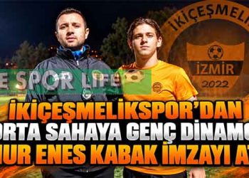 İKİÇEŞMELİKSPOR’DAN ORTA SAHAYA GENÇ DİNAMO: ONUR ENES KABAK İMZAYI ATTI