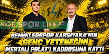ŞEMİKLERSPOR KARŞIYAKA’NIN GENÇ YETENEĞİNİ MERTALİ POLAT’I KADROSUNA KATTI