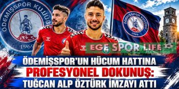 ÖDEMİŞSPOR’UN HÜCUM HATTINA PROFESYONEL DOKUNUŞ: TUĞCAN ALP ÖZTÜRK İMZAYI ATTI