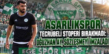 ASARLIKSPOR TECRÜBELİ STOPERİ BIRAKMADI: OĞUZHAN AY, SÖZLEŞMEYİ İMZALADI