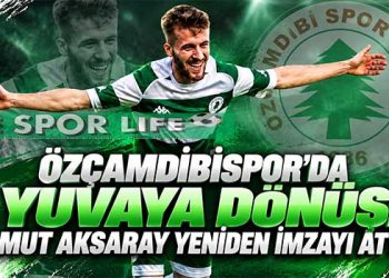 ÖZÇAMDİBİSPOR’DA YUVAYA DÖNÜŞ: UMUT AKSARAY YENİDEN İMZAYI ATTI