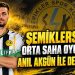 ŞEMİKLERSPOR, ORTA SAHA OYUNCUSU ANIL AKGÜN İLE DEVAM DEDİ