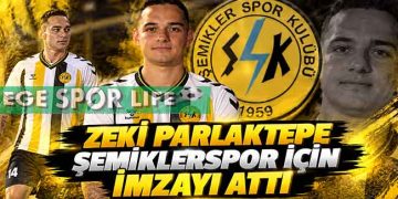 ZEKİ PARLAKTEPE ŞEMİKLERSPOR İÇİN İMZAYI ATTI