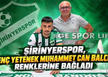 ŞİRİNYERSPOR, GENÇ YETENEK MUHAMMET CAN BALCI’YI RENKLERİNE BAĞLADI