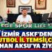 İZMİR ASKF’DEN FUTBOL İL TEMSİLCİSİ GÜRHAN AKSU’YA ZİYARET