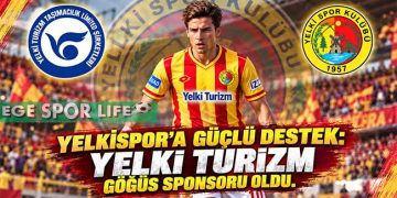 YELKİSPOR’A GÜÇLÜ DESTEK: YELKİ TURİZM GÖĞÜS SPONSORU OLDU