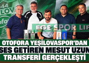 OTOFORA YEŞİLOVASPOR’DAN SES GETİREN MESUT UZUN TRANSFERİ GERÇEKLEŞTİ